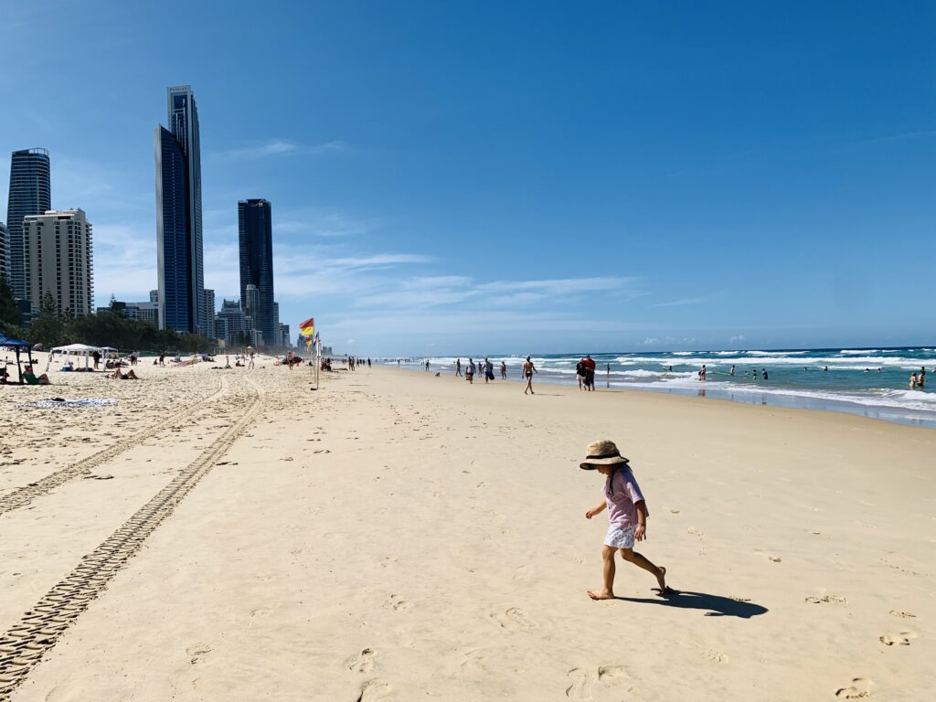 Wyndham Hotel Surfers Paradise:最寄りのビーチ
