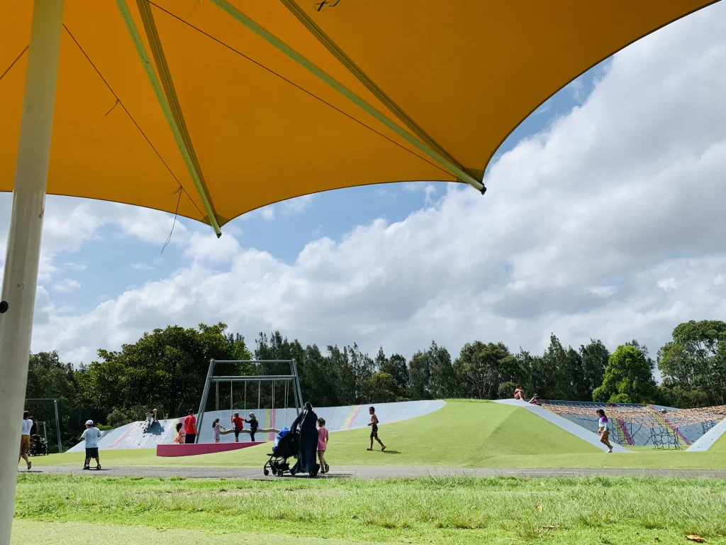 シドニーオリンピック公園のプレイグラウンド