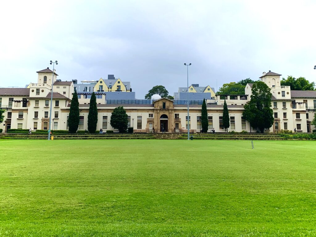 シドニー大学キャンパス内