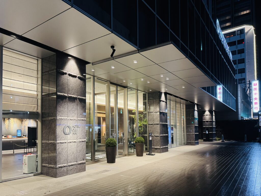 ホテルオーレイン(静岡)玄関前