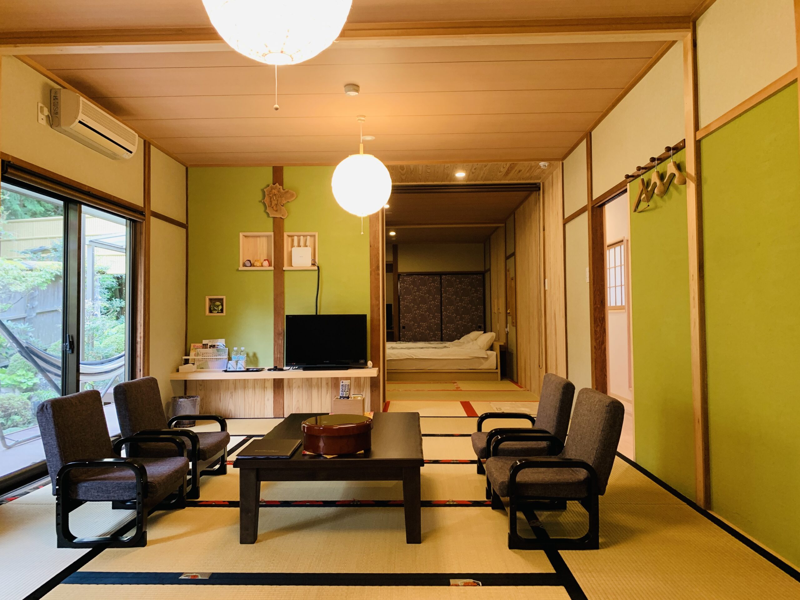 Special Japanese-style room "Iwashajin" at Onogiso Ryokan in Umegashima, Shizuoka