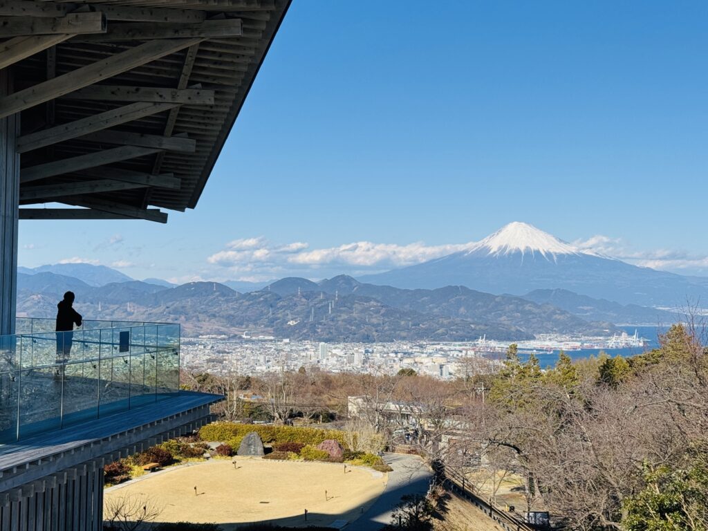 View of Mt. Fuji from Nihondaira Yume Terrace
