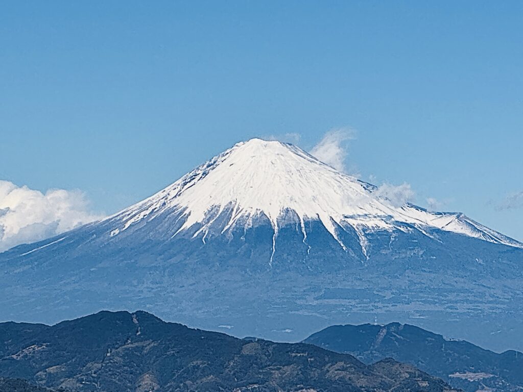 View of Mt. Fuji from Nihondaira